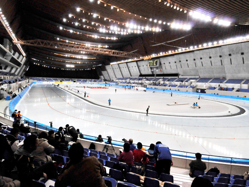 「エムウェーブ」長野市オリンピック記念アリーナ